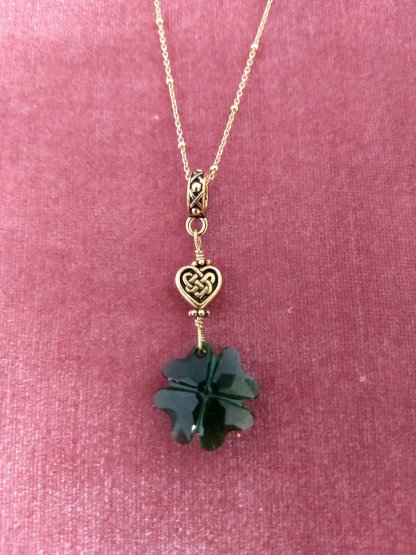 Swarovski Crystal clover