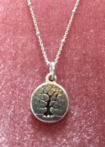Tree of Life on Sterling Chain