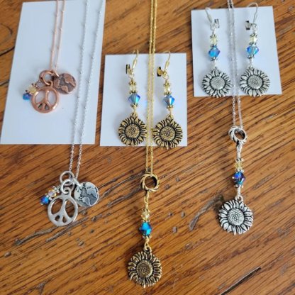 Sunflower Jewelry sets